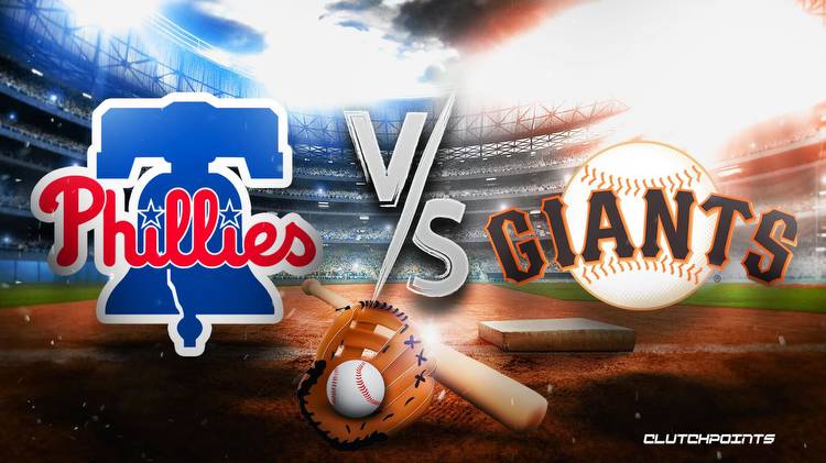 MLB Odds: Phillies-Giants prediction, pick, how to watch