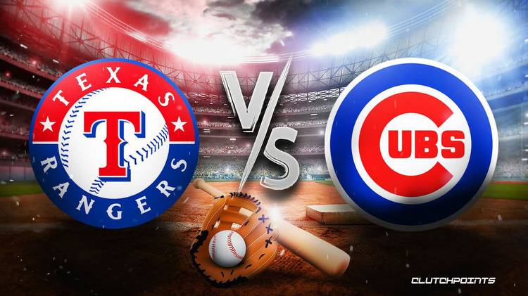 MLB Odds: Rangers-Cubs prediction, pick, how to watch