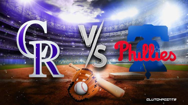 MLB Odds: Rockies-Phillies Prediction, Pick, How to Watch