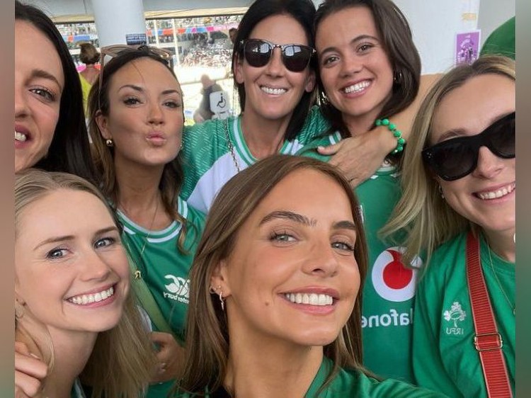 Model Joanna Cooper shares inside look as Irish rugby WAGS enjoy day out in Bordeaux