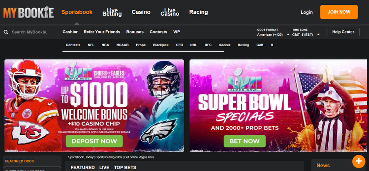 MyBookie Super Bowl LVII Bets! Sportsbook Super Bowl Props