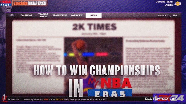 MyNBA Guide: How to Win Championships in NBA 2K24 Franchise