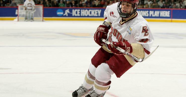 Nathan Gerbe has retired. Let’s remember just how good he was at Boston College, especially in 2008.
