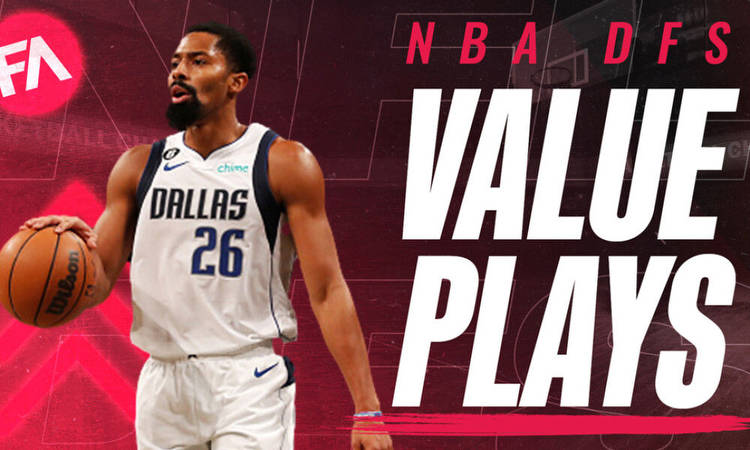 NBA DFS Value Plays November 10: Spencer Dinwiddie Coming Off Huge Game for Dallas Mavericks