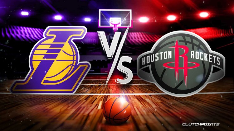NBA Odds: Lakers-Rockets prediction, pick, how to watch