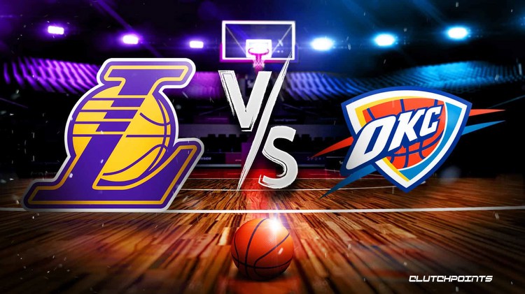 NBA Odds: Lakers-Thunder prediction, pick, how to watch