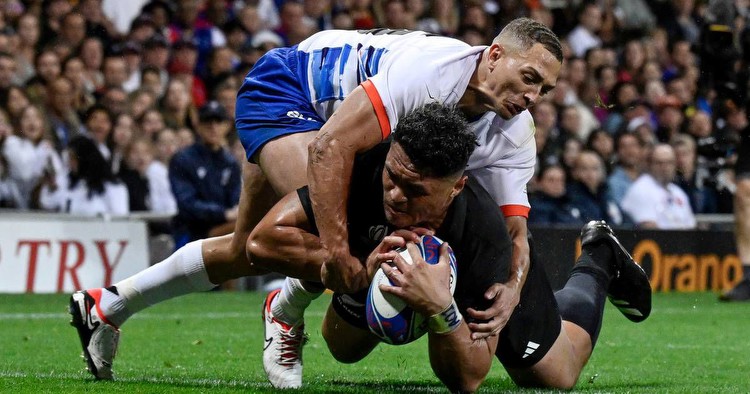 New Zealand get their Rugby World Cup back on track as they pummel Namibia