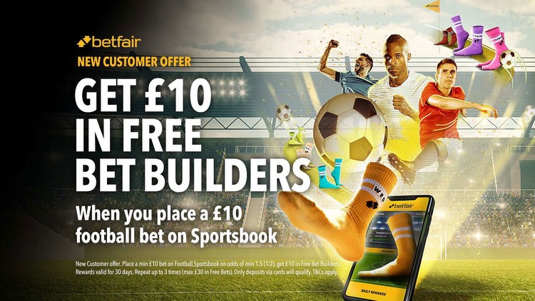 Newcastle v Tottenham: Bet £10 and get £10 in free bet builders with Betfair