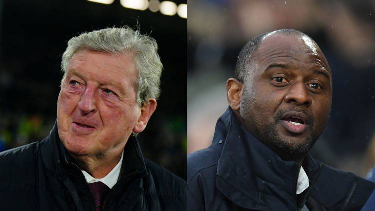 Next Crystal Palace manager odds: Roy Hodgson fav after Patrick Vieira sacked