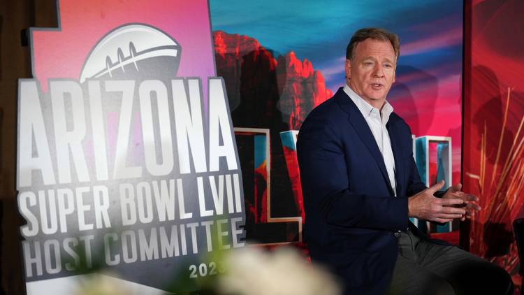 NFL Commissioner Roger Goodell talks Super Bowl, NFL in Phoenix visit