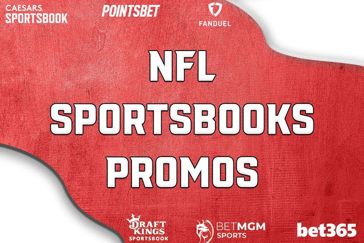 NFL Sportsbook Promos: $3415 Bonuses From DraftKings, FanDuel, Bet365, More