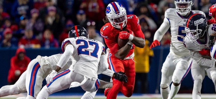 NFL Week 7 Bills vs. Patriots odds, game and player props, top sports betting promo code bonuses