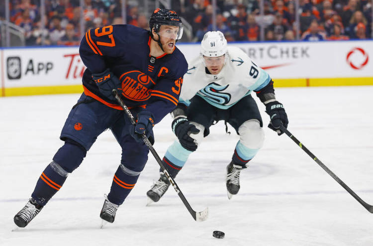 NHL best bets today (Bet on plenty of goals in Kraken vs. Oilers)