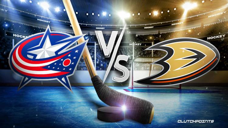 NHL Odds: Blue Jackets-Ducks prediction, pick, how to watch