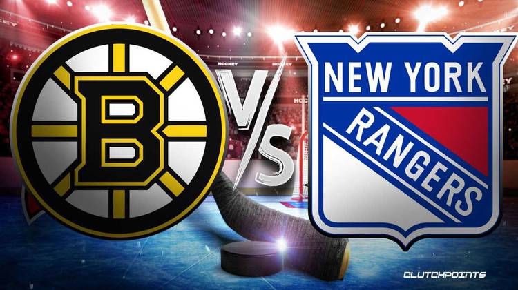 NHL Odds: Bruins-Rangers prediction, pick, how to watch
