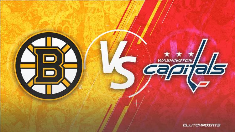 NHL Odds: Bruins vs. Capitals prediction, odds, and pick