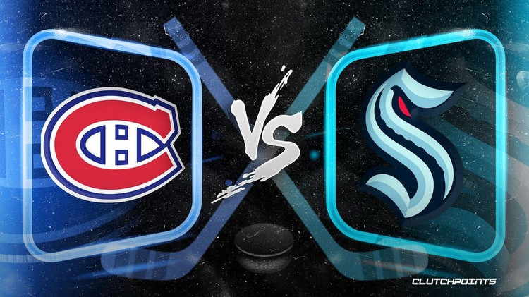 NHL Odds: Canadiens vs. Kraken prediction, odds and pick