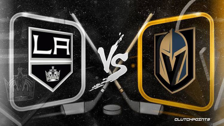 NHL Odds: Golden Knights-Kings prediction, odds and pick