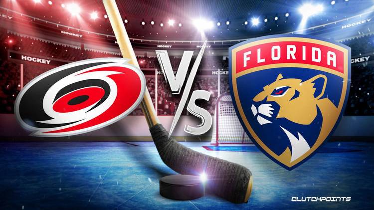 NHL Odds: Hurricanes-Panthers Prediction, Pick, How to Watch