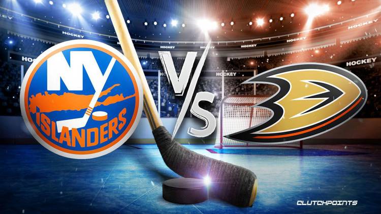 NHL Odds: Islanders-Ducks prediction, pick, how to watch