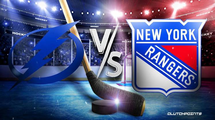 NHL Odds: Lightning-Rangers prediction, pick, how to watch