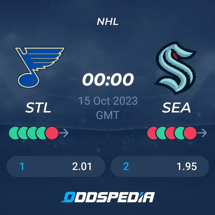 NHL Odds, Preview, Prediction: Blues vs. Kraken -- St. Louis