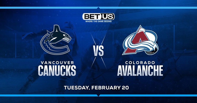 NHL Pick Today: Canucks vs Avalanche Prediction and Odds