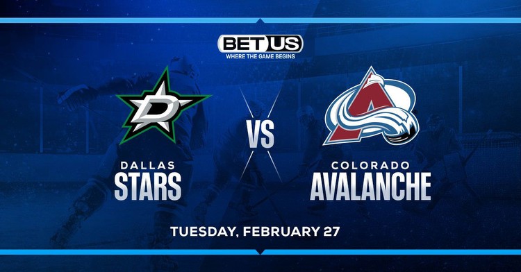 NHL Predictions: Stars vs Avalanche Odds and Player Prop Pick