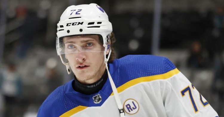 NHL Shots On Goal Props Tonight: Tage Thompson Is Unlucky