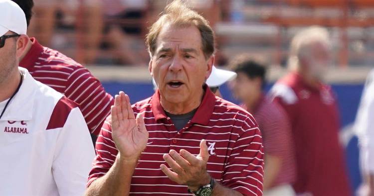 Nick Saban explains why watching college football is a chore