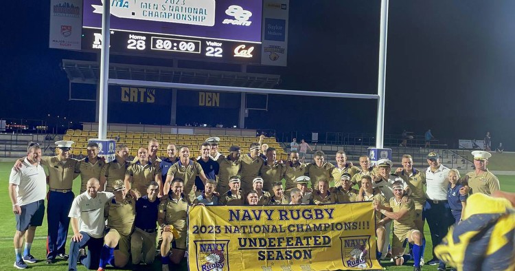 No. 1 Navy men’s rugby captures 1st national title with 28-22 comeback victory over Cal, capping perfect season
