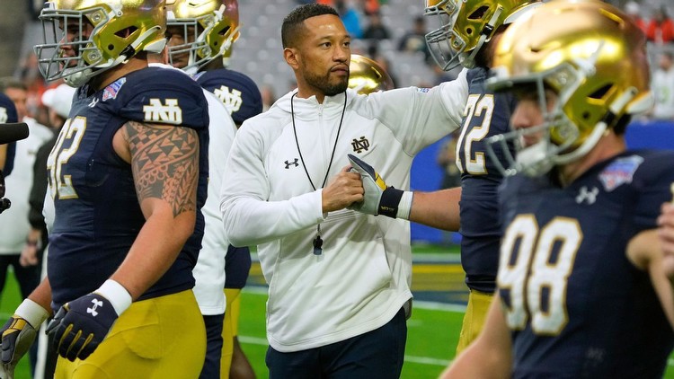 Notre Dame football coach Marcus Freeman says being 17.5-point underdog to Ohio State will be a motivator this week