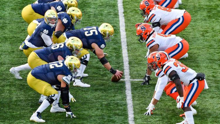 Notre Dame-Syracuse betting information