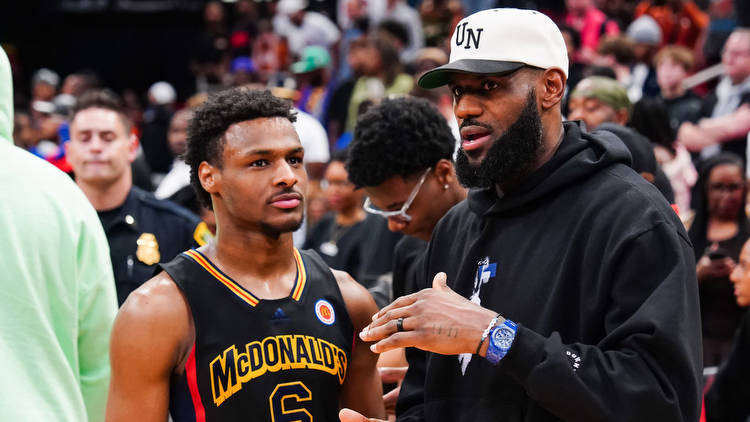 Odds Reveal Which Teams May Land LeBron & Bronny James