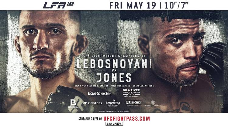 Opening Betting Odds for LFA 158: Lebosnoyani vs. Jones