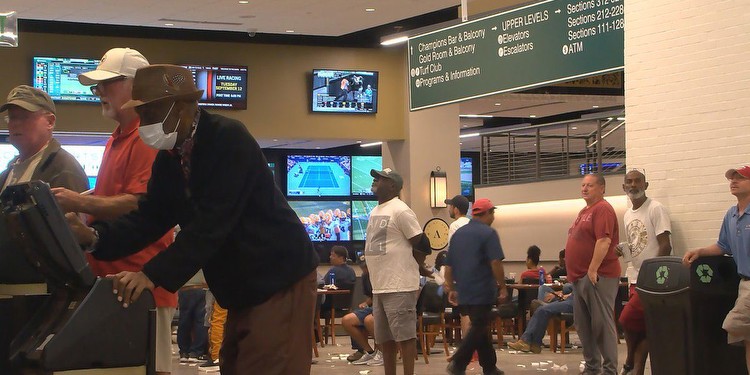 Opening weekend for sports betting in Kentucky brings thousands to Churchill Downs