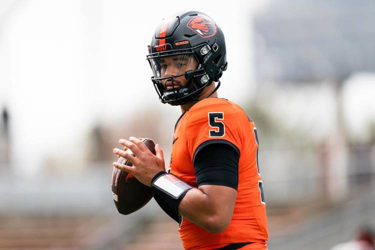 Oregon State QB DJ Uiagalelei drafted by Dodgers
