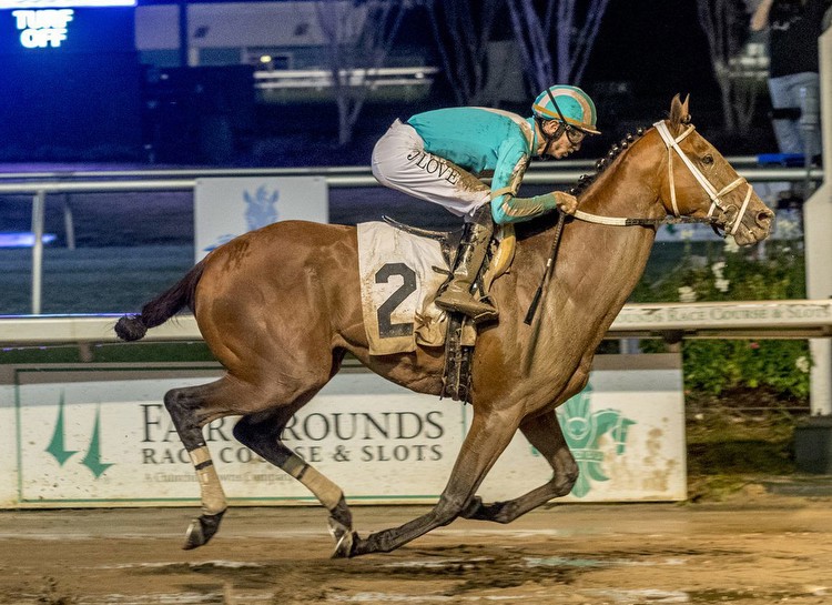 Owner Wycoff Splashes Home With Two Wins On Rain-Soaked Claiming Crown Card