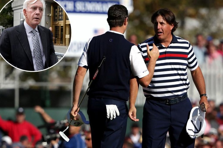 Phil Mickelson asked me to put $400K Ryder Cup bet in for him: book