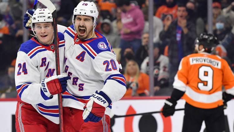 Philadelphia Flyers at New York Rangers odds, picks and prediction