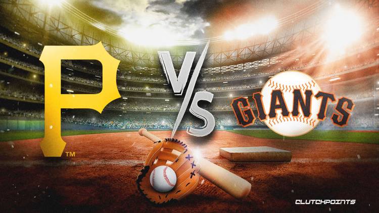 Pirates-Giants prediction, odds, pick, how to watch