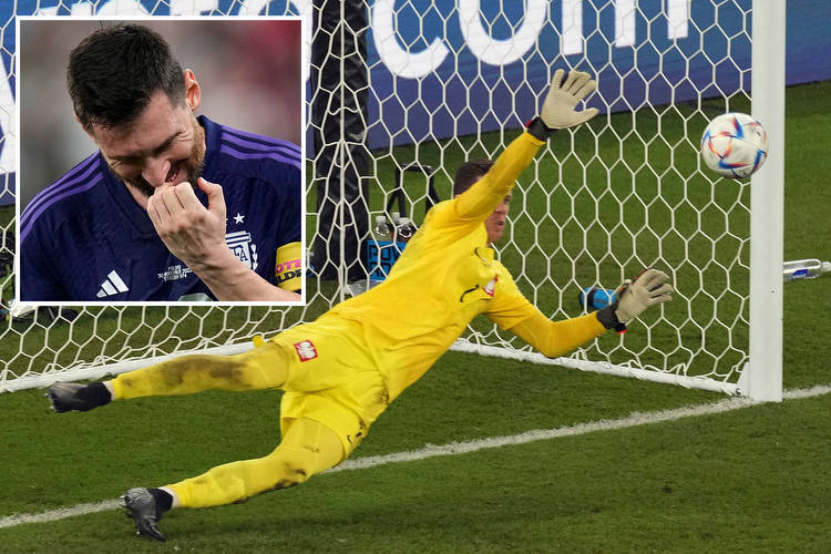 Poland keeper Szczesny reveals he lost €100 bet to Lionel Messi over World Cup penalty