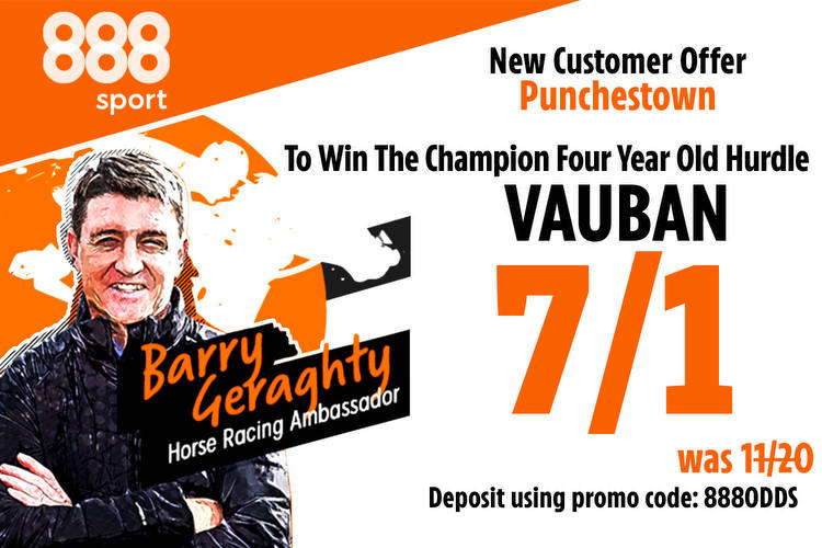Punchestown Festival: Get Vauban to win at 7/1 with 888Sport £5 max bet special