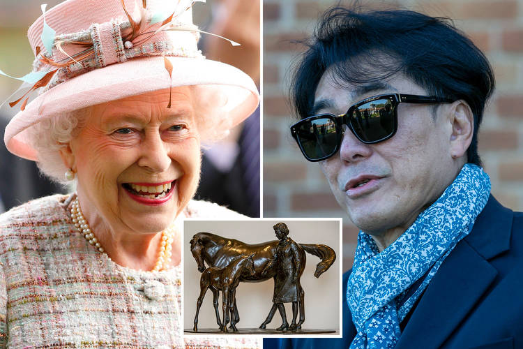 Queen Elizabeth II statue sells for £173,000 as rich businessman buyer reveals amazing reason behind huge purchase
