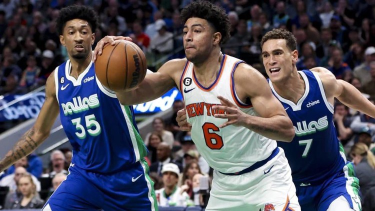 Quentin Grimes Props, Odds and Insights for Knicks vs. Trail Blazers