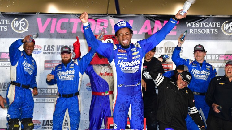 Rajah Caruth adds to NASCAR wins for minorities; Dale Jr. out at NBC?