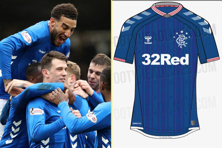 Rangers 2019/20 home shirt: Leaked images show off new design for Steven Gerrard's side