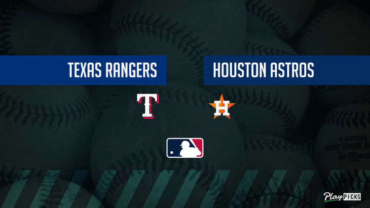 Rangers vs. Astros Prediction: MLB Betting Lines & Picks