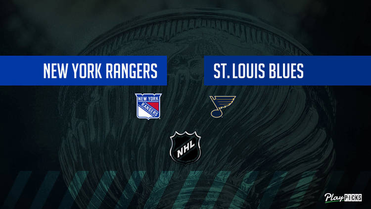 Rangers Vs Blues NHL Betting Odds Picks & Tips