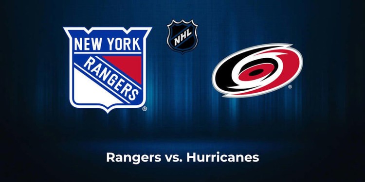 Rangers vs. Hurricanes: Odds, total, moneyline